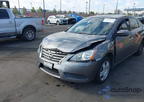 2015 Nissan Sentra S z USA, uszkodzony, nr VIN 3N1AB7AP8FY369757